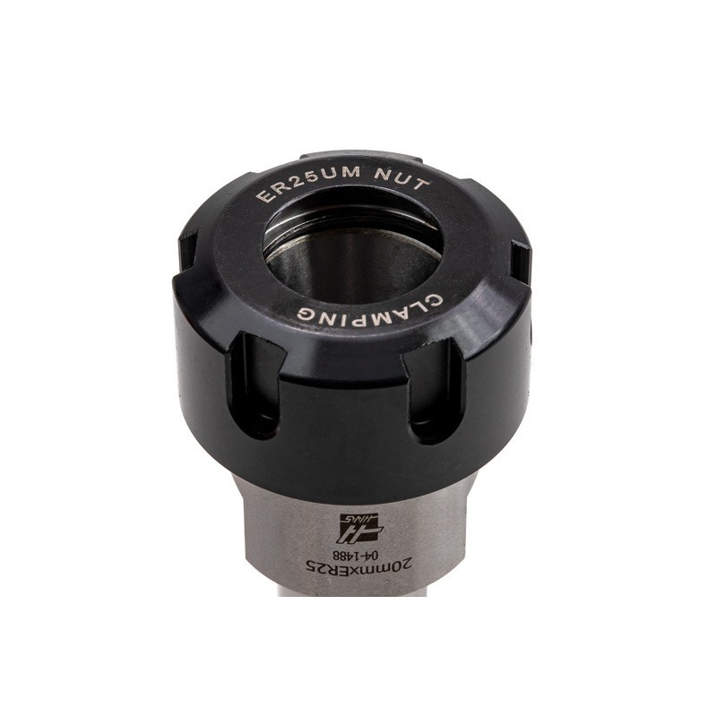 Цанговий патрон ER25 20 мм з прямим хвостовиком, TSC