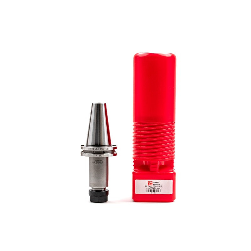 CT40 ER20 Collet Chuck x 4" Gage Length, TSC