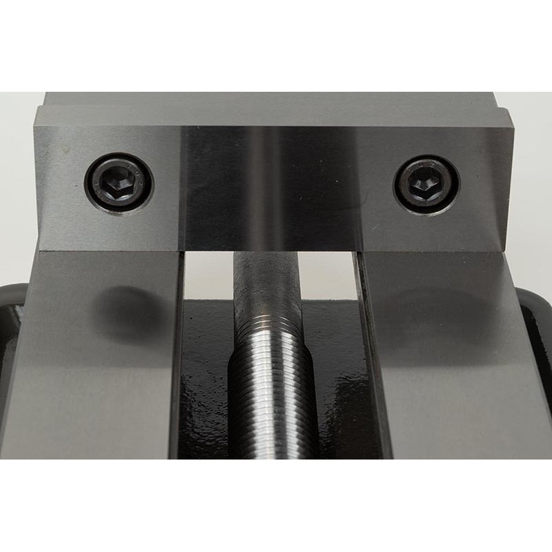 6" (150mm) Single-Station Fixed-Jaw Vise, 8-1/2" (215mm) Opening, Flange Style