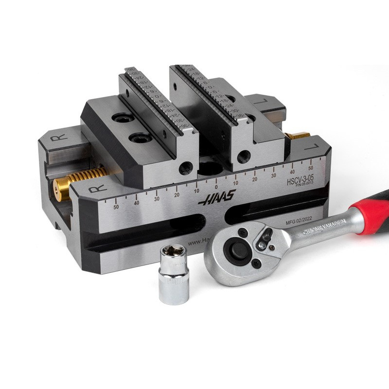 3" (75mm) Self-Centering Vise, 2.5" (64mm) Opening