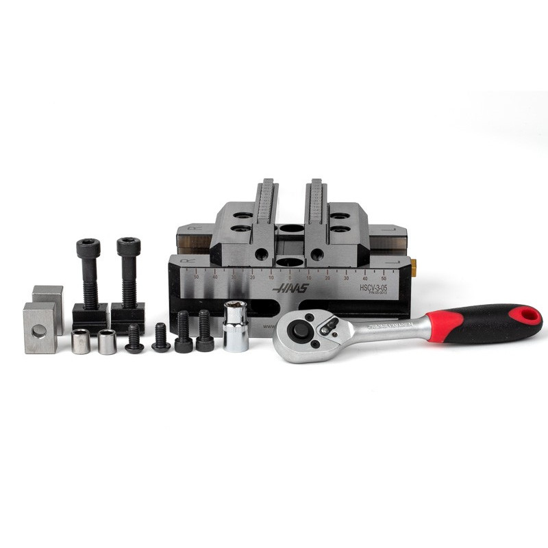 3" (75mm) Self-Centering Vise, 2.5" (64mm) Opening