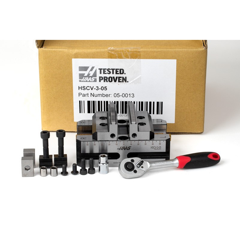 3" (75mm) Self-Centering Vise, 2.5" (64mm) Opening