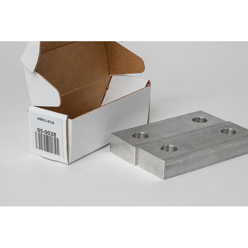 Aluminum 6" (150mm) x 1" (25mm) Machinable Vise Jaws