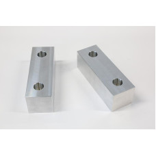 Алюмінієві лещата 6 дюймів (150 мм) x 2 дюйми (50 мм) для механічної обробки