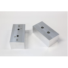 Алюмінієві лещата 5 дюймів (130 мм) x 2-1/2 дюйма (64 мм) для механічної обробки