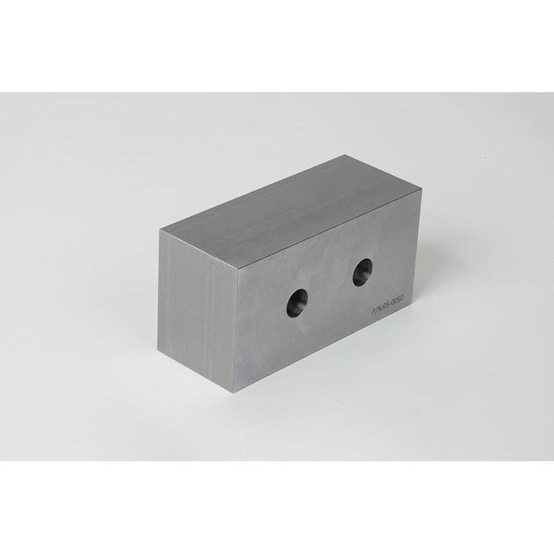 Soft Steel 5" (130mm) x 2-1/2" (64mm) Machinable Vise Jaws