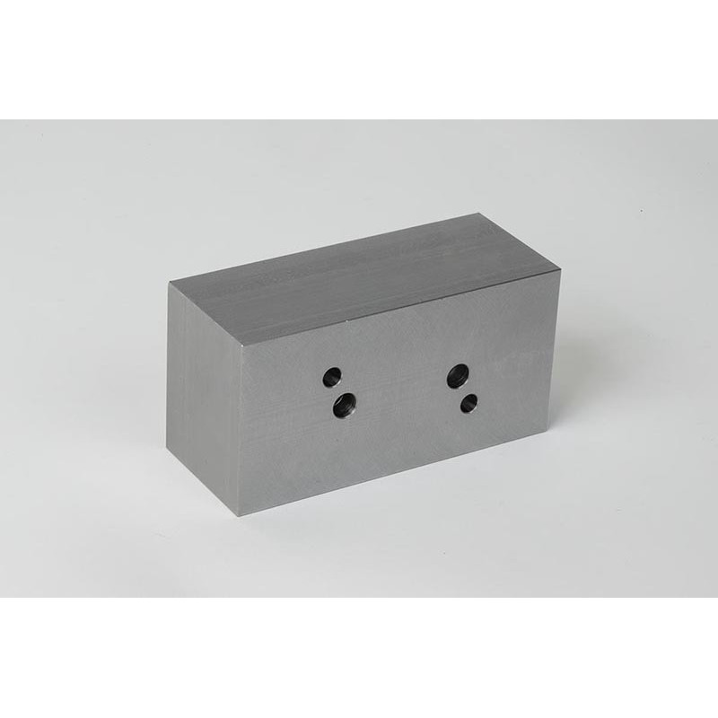 Soft Steel 5" (130mm) x 2-1/2" (64mm) Machinable Vise Jaws