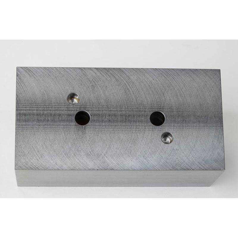 Soft Steel 5" (130mm) x 2-1/2" (64mm) Machinable Vise Jaws