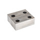 Soft Steel 4" (100mm) x 1-1/2" (38mm) Machinable Vise Jaws