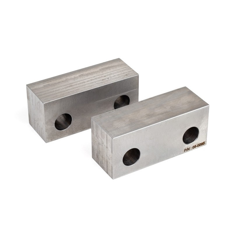 Soft Steel 4" (100mm) x 1-1/2" (38mm) Machinable Vise Jaws