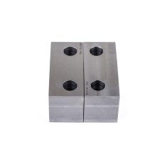 Щелепи лещат з м'якої сталі 4 дюйми (100 мм) x 2 дюйми (50 мм), що підлягають обробці