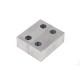 Aluminum 4" (100mm) x 1-1/2" (38mm) Machinable Vise Jaws