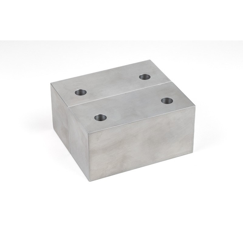 Aluminum 4" (100mm) x 2" (50mm) Machinable Vise Jaws