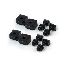 Фурнітура з Т-подібним пазом 16 мм, затискачі для пальців 23 мм, різьба M12x1,75 - упаковка з 4 штук