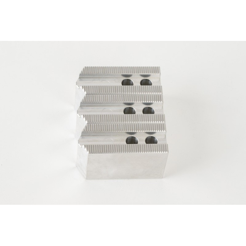 Алюмінієві оброблювані кулачки для токарного верстата під патрон 5 дюймів (135 мм), стандартний наконечник, комплект з 3 предметів