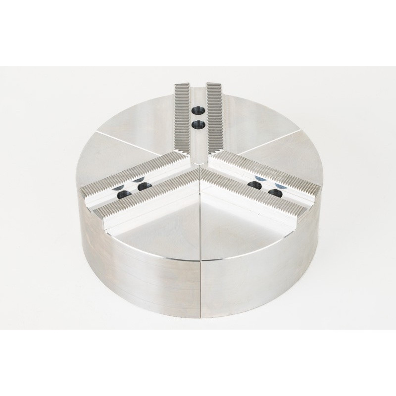 Aluminum Machinable Lathe Jaws for 5" (135mm) Chuck, Round, 3 Pc. Set