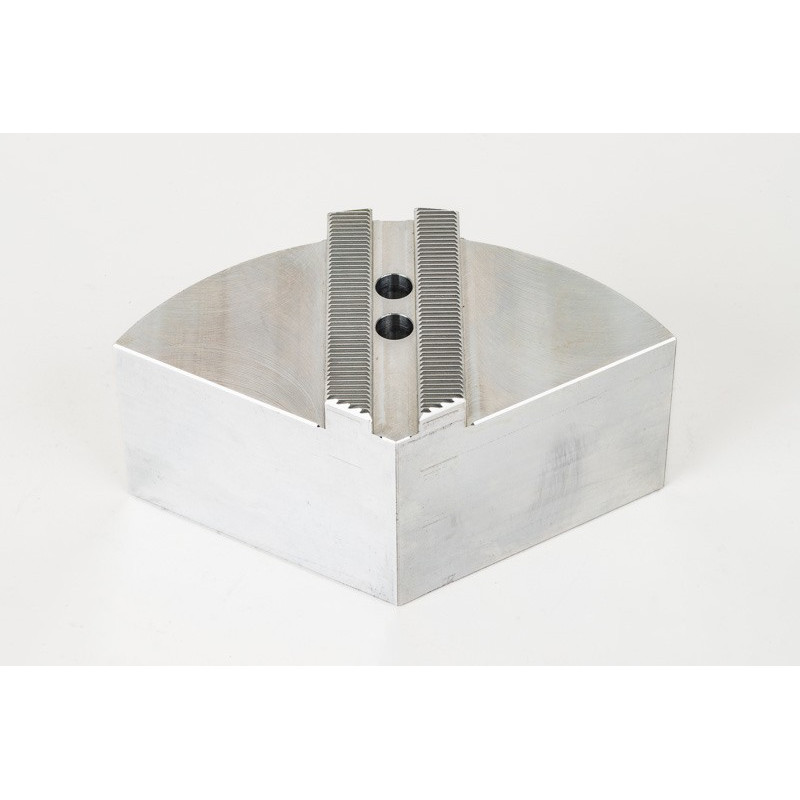 Aluminum Machinable Lathe Jaws for 5" (135mm) Chuck, Round, 3 Pc. Set