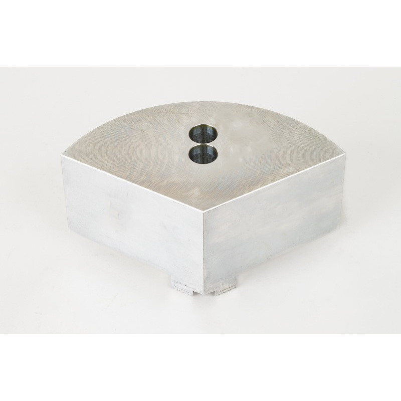 Aluminum Machinable Lathe Jaws for 5" (135mm) Chuck, Round, 3 Pc. Set