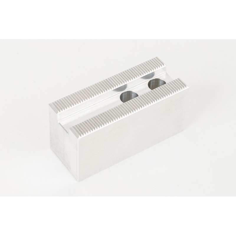 Алюмінієві оброблювані кулачки для токарного верстата під патрон 6 дюймів (165 мм), стандартні плоскі, комплект з 3 предметів