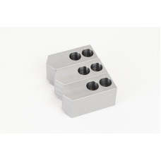 Кулачки токарного верстата з м'якої сталі, що оброблюються, для патрона 6 дюймів (165 мм), стандартний наконечник, комплект з 3 предметів