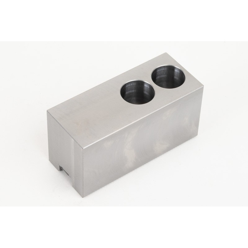 Кулачки токарного верстата з м'якої сталі, що оброблюються, для патрона 6 дюймів (165 мм), стандартні плоскі, комплект з 3 предметів