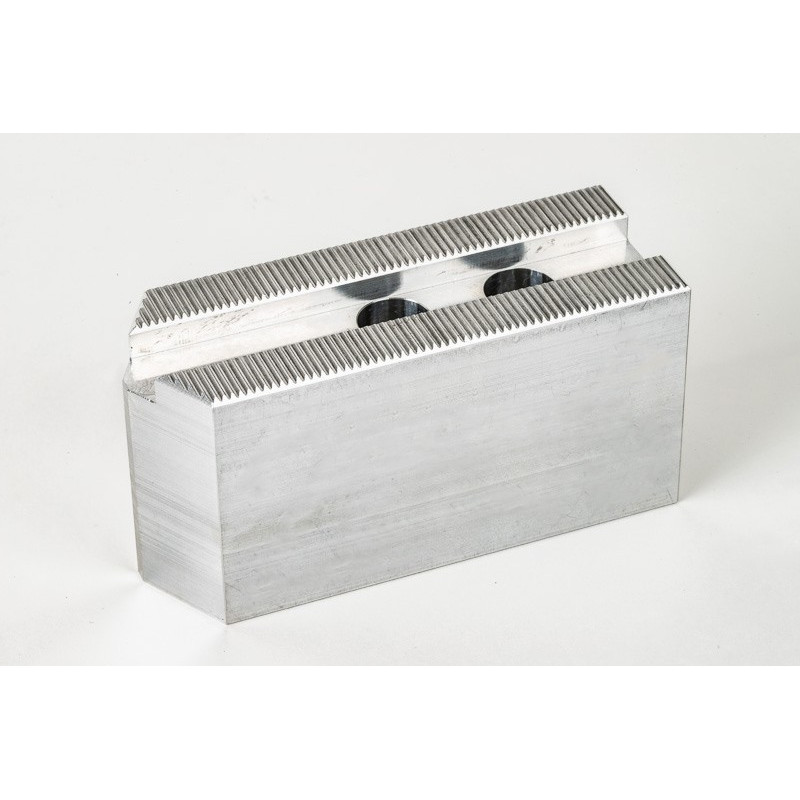 Алюмінієві оброблювані кулачки для токарного верстата під патрон 8 дюймів (210 мм), стандартний наконечник, комплект з 3 предметів