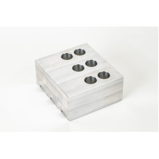 Алюмінієві оброблювані кулачки для токарного верстата під патрон 8 дюймів (210 мм), стандартні плоскі, комплект з 3 предметів