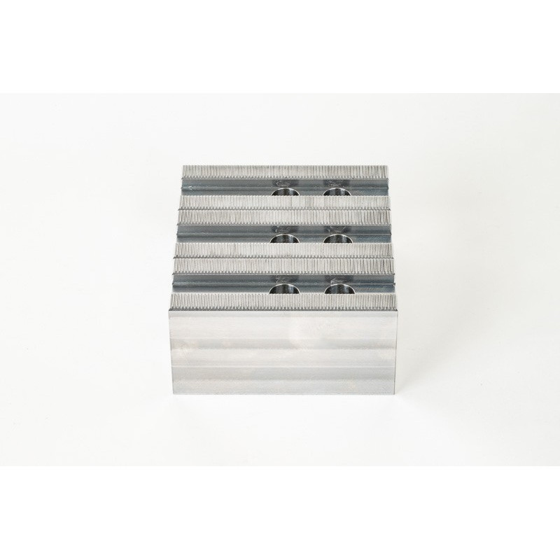 Алюмінієві оброблювані кулачки для токарного верстата під патрон 8 дюймів (210 мм), стандартні плоскі, комплект з 3 предметів