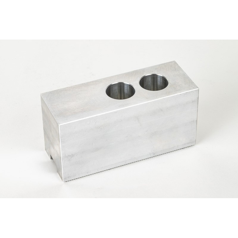 Алюмінієві оброблювані кулачки для токарного верстата під патрон 8 дюймів (210 мм), стандартні плоскі, комплект з 3 предметів