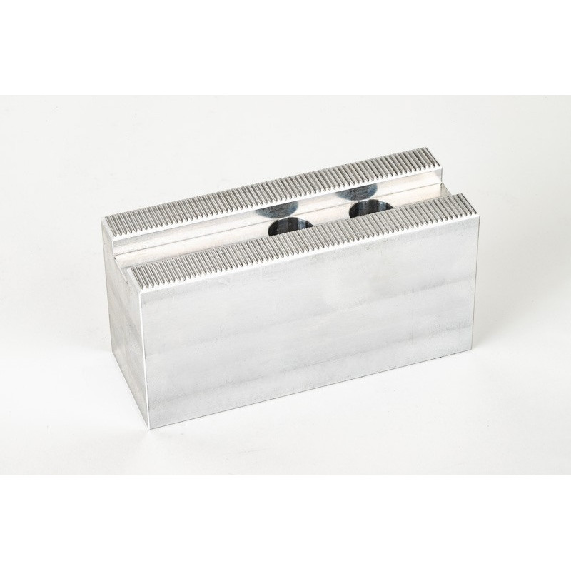 Алюмінієві оброблювані кулачки для токарного верстата під патрон 8 дюймів (210 мм), стандартні плоскі, комплект з 3 предметів