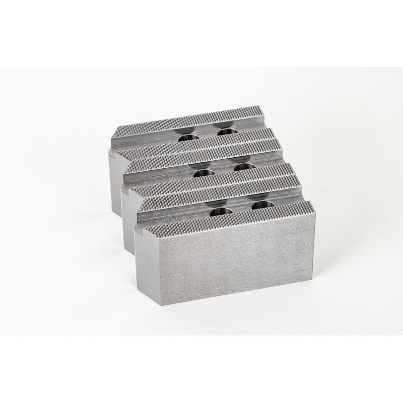 Кулачки токарного верстата з м'якої сталі, що оброблюються, для патрона 8 дюймів (210 мм), стандартний наконечник, комплект з 3 предметів