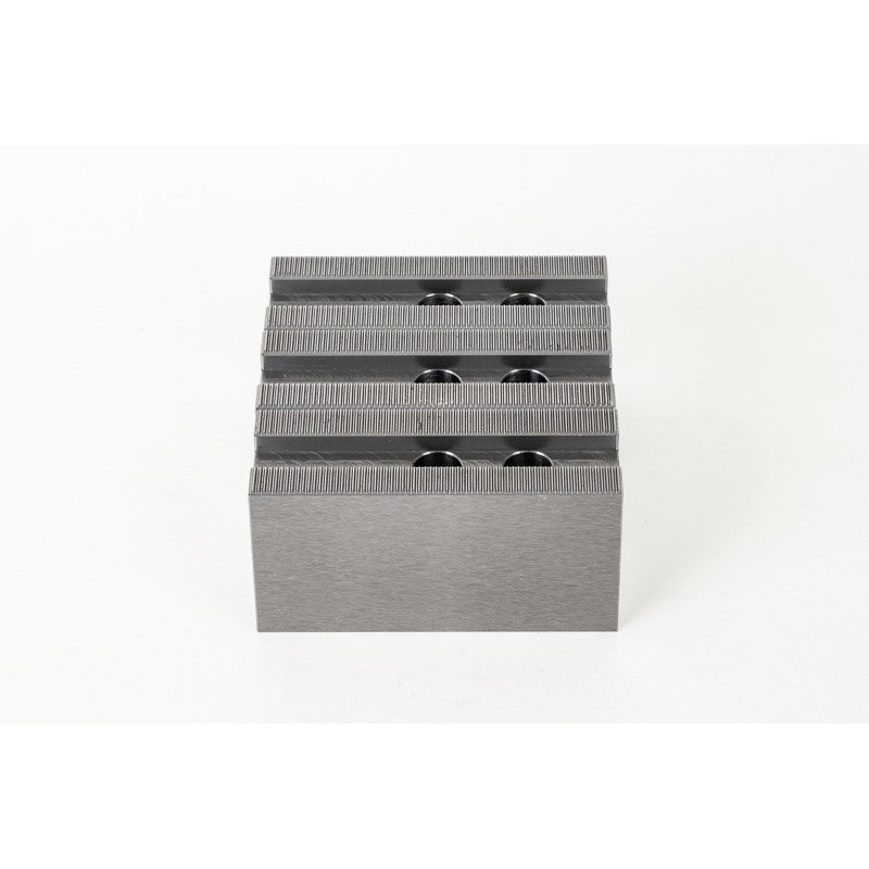 Кулачки токарного верстата з м'якої сталі, що оброблюються, для патрона 8 дюймів (210 мм), стандартні плоскі, комплект з 3 предметів