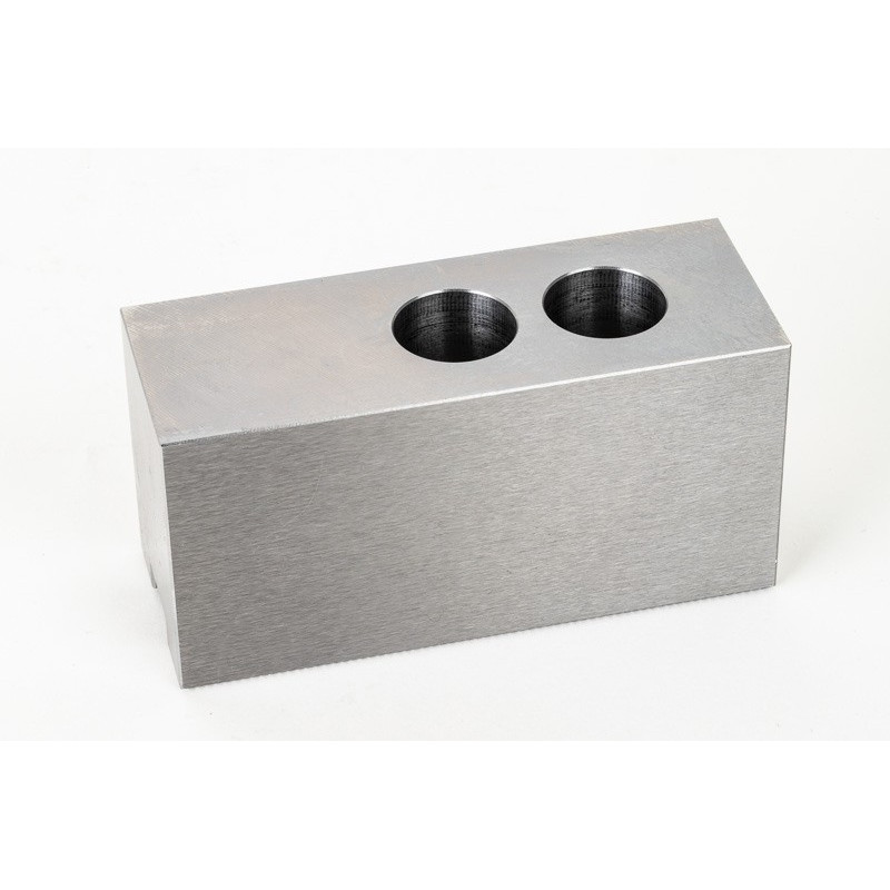 Кулачки токарного верстата з м'якої сталі, що оброблюються, для патрона 8 дюймів (210 мм), стандартні плоскі, комплект з 3 предметів