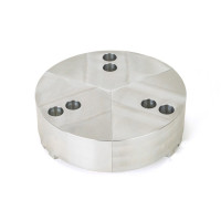 Алюмінієві оброблювані кулачки для токарного верстата під патрон 8 дюймів (210 мм), круглі, комплект з 3 предметів