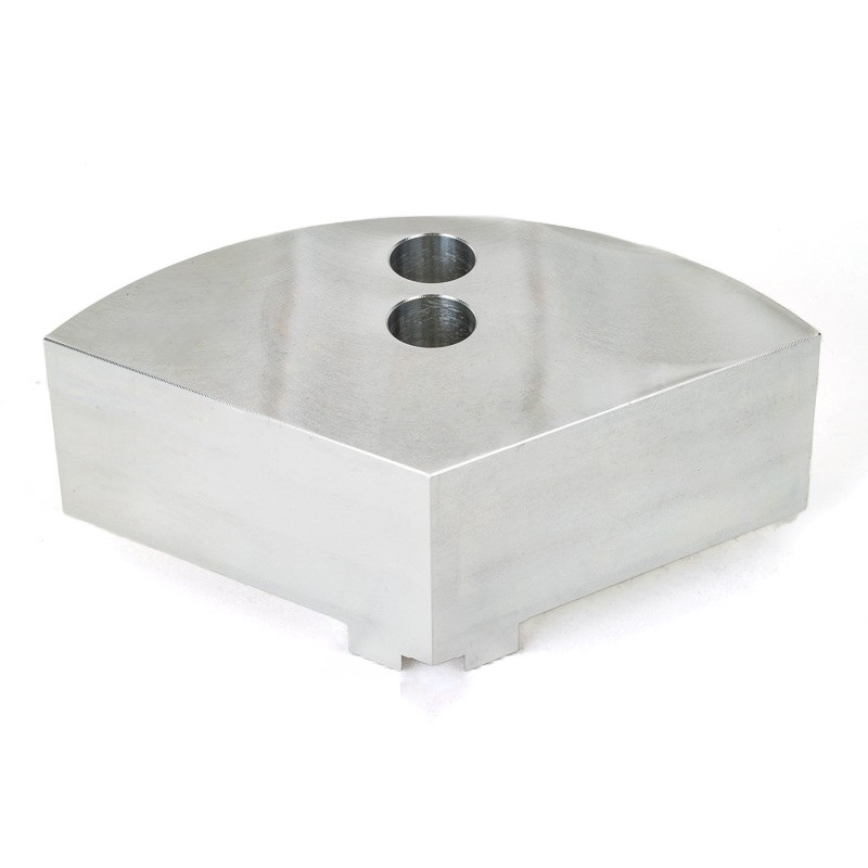 Aluminum Machinable Lathe Jaws for 8" (210mm) Chuck, Round, 3 Pc. Set