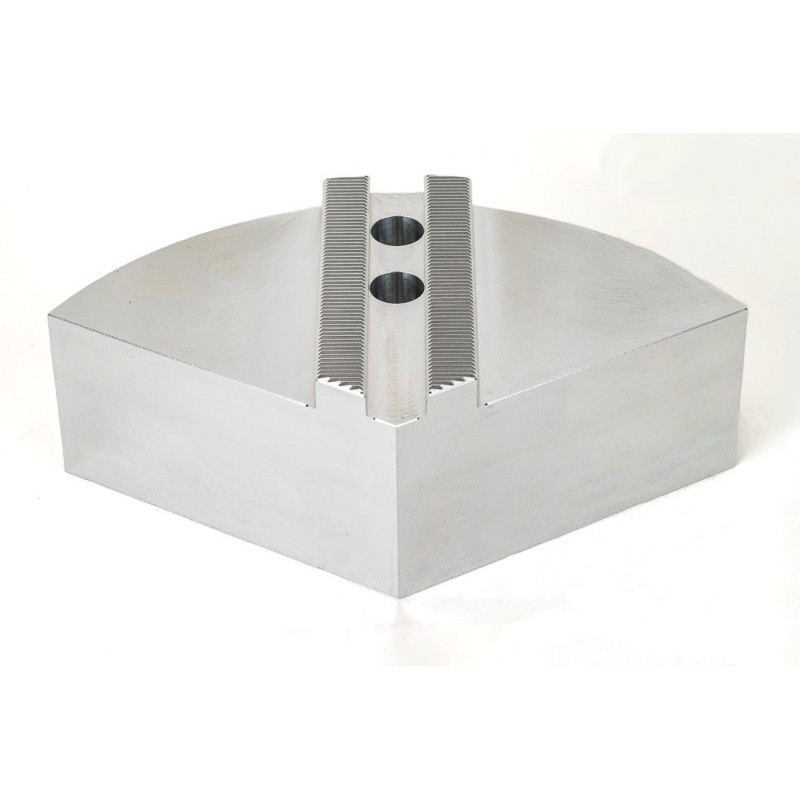 Aluminum Machinable Lathe Jaws for 8" (210mm) Chuck, Round, 3 Pc. Set