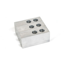 Алюмінієві оброблювані кулачки для токарного верстата під патрон 10 дюймів (254 мм), стандартні плоскі, комплект з 3 предметів