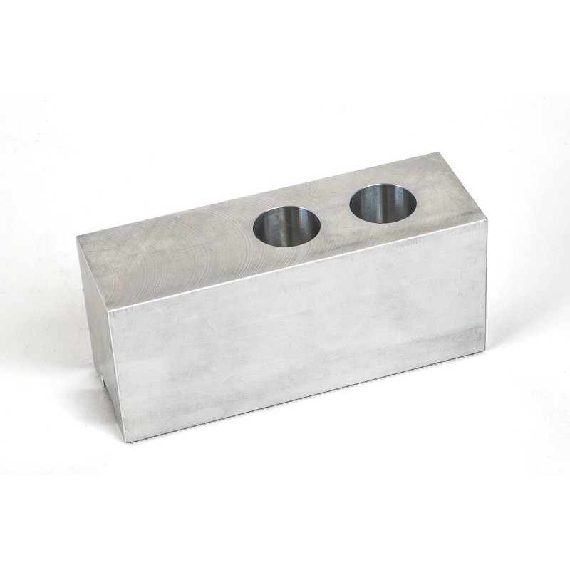 Алюмінієві оброблювані кулачки для токарного верстата під патрон 10 дюймів (254 мм), стандартні плоскі, комплект з 3 предметів