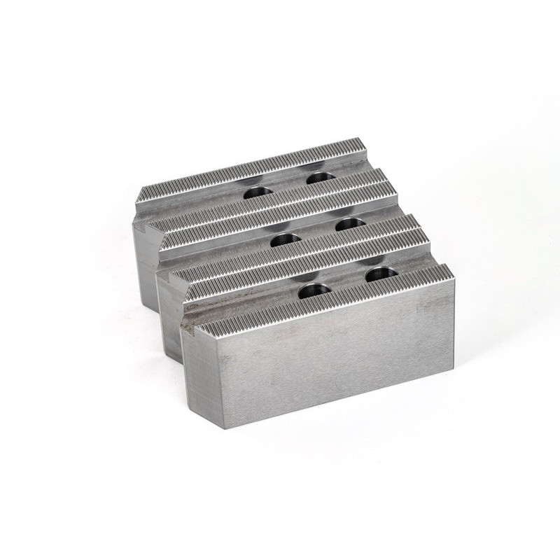 Кулачки токарного верстата з м'якої сталі, що оброблюються, для патрона 10 дюймів (254 мм), стандартний наконечник, комплект з 3 предметів