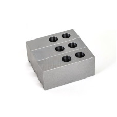 Кулачки токарного верстата з м'якої сталі, що оброблюються, для патрона 10 дюймів (254 мм), стандартні плоскі, комплект з 3 предметів