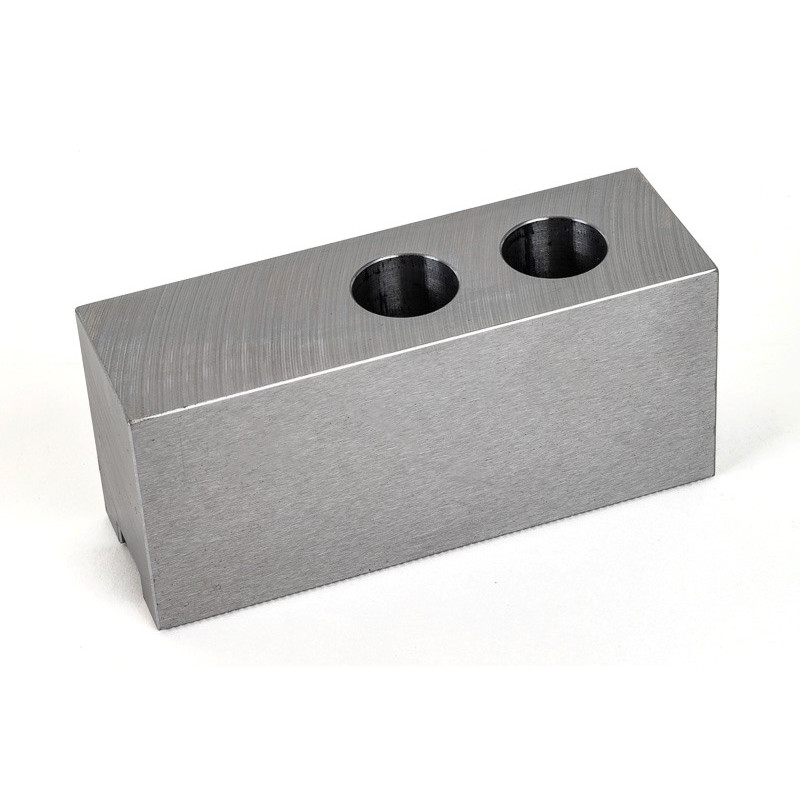 Кулачки токарного верстата з м'якої сталі, що оброблюються, для патрона 10 дюймів (254 мм), стандартні плоскі, комплект з 3 предметів