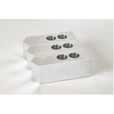 Алюмінієві оброблювані кулачки для токарного верстата під патрон 12 дюймів (305 мм), стандартний наконечник, комплект з 3 предметів