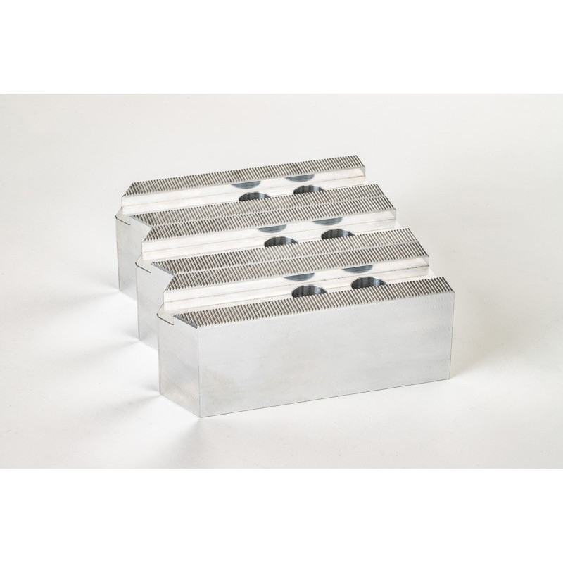 Алюмінієві оброблювані кулачки для токарного верстата під патрон 12 дюймів (305 мм), стандартний наконечник, комплект з 3 предметів