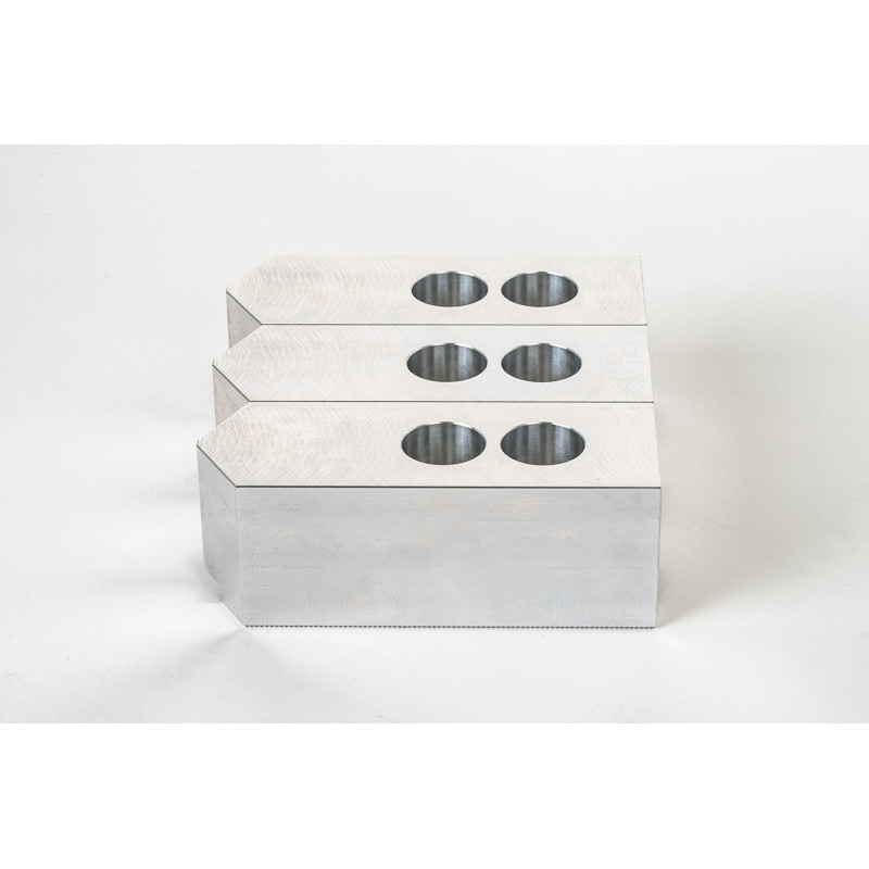 Алюмінієві оброблювані кулачки для токарного верстата під патрон 12 дюймів (305 мм), стандартний наконечник, комплект з 3 предметів