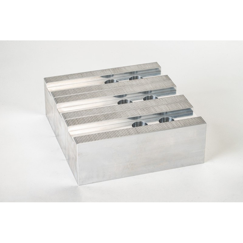 Алюмінієві оброблювані кулачки для токарного верстата під патрон 12 дюймів (305 мм), стандартні плоскі, комплект з 3 предметів