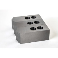 Кулачки токарного верстата з м'якої сталі, що оброблюються, для патрона 12 дюймів (305 мм), стандартний наконечник, комплект з 3 предметів