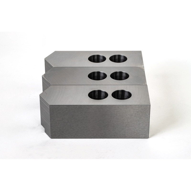 Кулачки токарного верстата з м'якої сталі, що оброблюються, для патрона 12 дюймів (305 мм), стандартний наконечник, комплект з 3 предметів