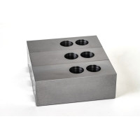 Кулачки токарного верстата з м'якої сталі, що оброблюються, для патрона 12 дюймів (305 мм), стандартні плоскі, комплект з 3 предметів