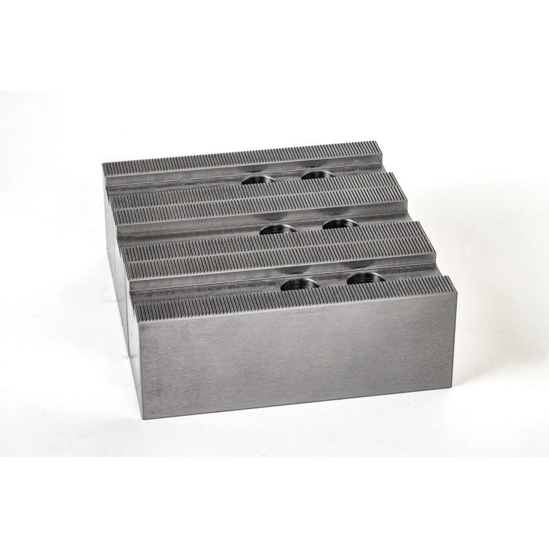 Кулачки токарного верстата з м'якої сталі, що оброблюються, для патрона 12 дюймів (305 мм), стандартні плоскі, комплект з 3 предметів