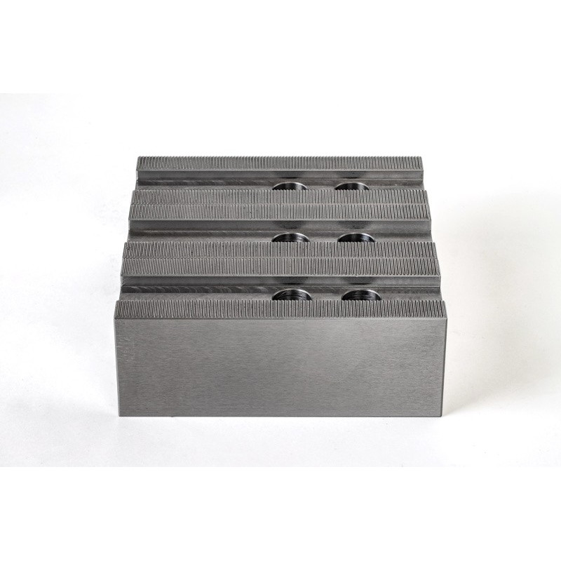 Кулачки токарного верстата з м'якої сталі, що оброблюються, для патрона 12 дюймів (305 мм), стандартні плоскі, комплект з 3 предметів